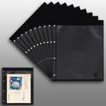 Prophila_Collection_20_Einsteckseiten_1zeilig,_auf_10_doppelseitigen,_schwarzen_Einsteckblättern