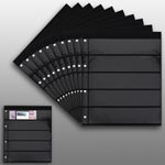 Prophila_Collection_20_Einsteckseiten_5zeilig,_auf_10_doppelseitigen,_schwarzen_Einsteckblttern