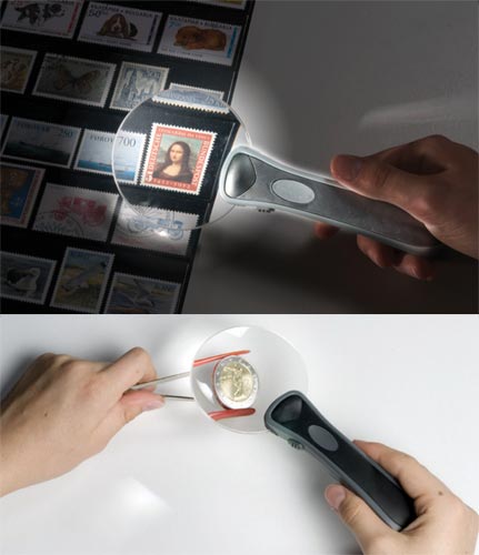 Prophila Collection Randlose LED-Leuchtlupe