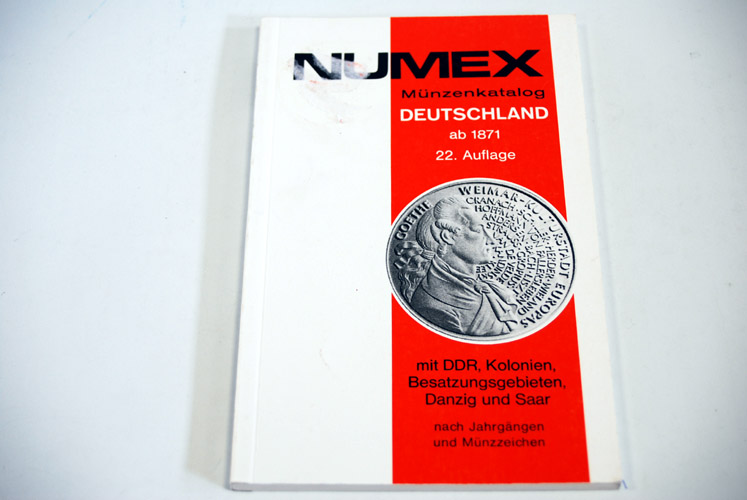 Numex Deutschland, 22. Auflage (1999, gut erhalten)