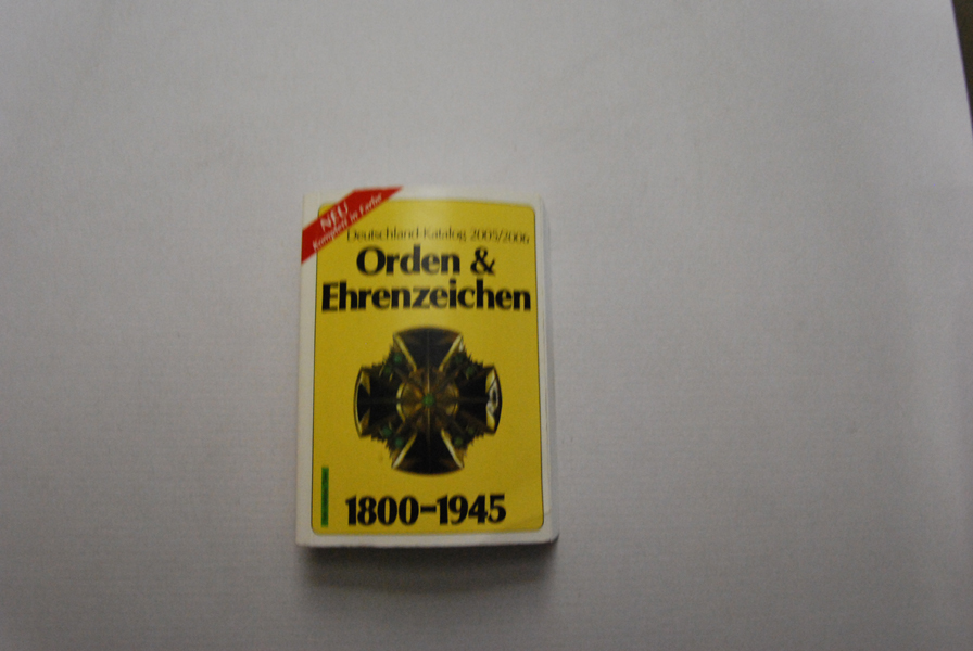 Dt. Orden + Ehrenzeichen 1800-1945 (2005/6, gut erhalten)