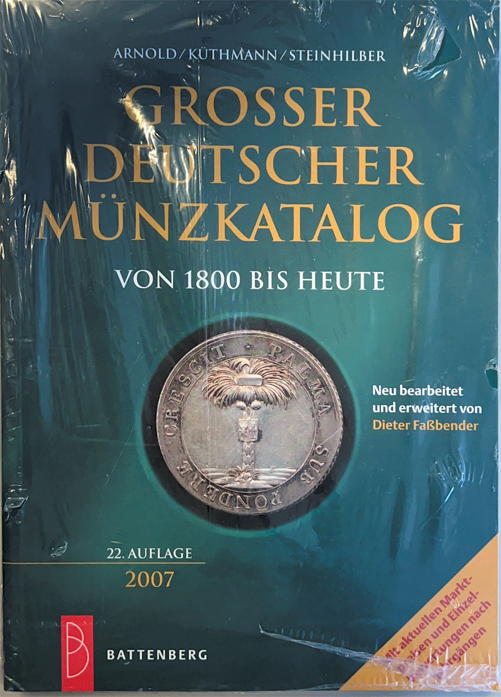 Groer Deutscher Mnzkatalog von 1800 bis heute (22. Auflage, 2007, neuwertig)