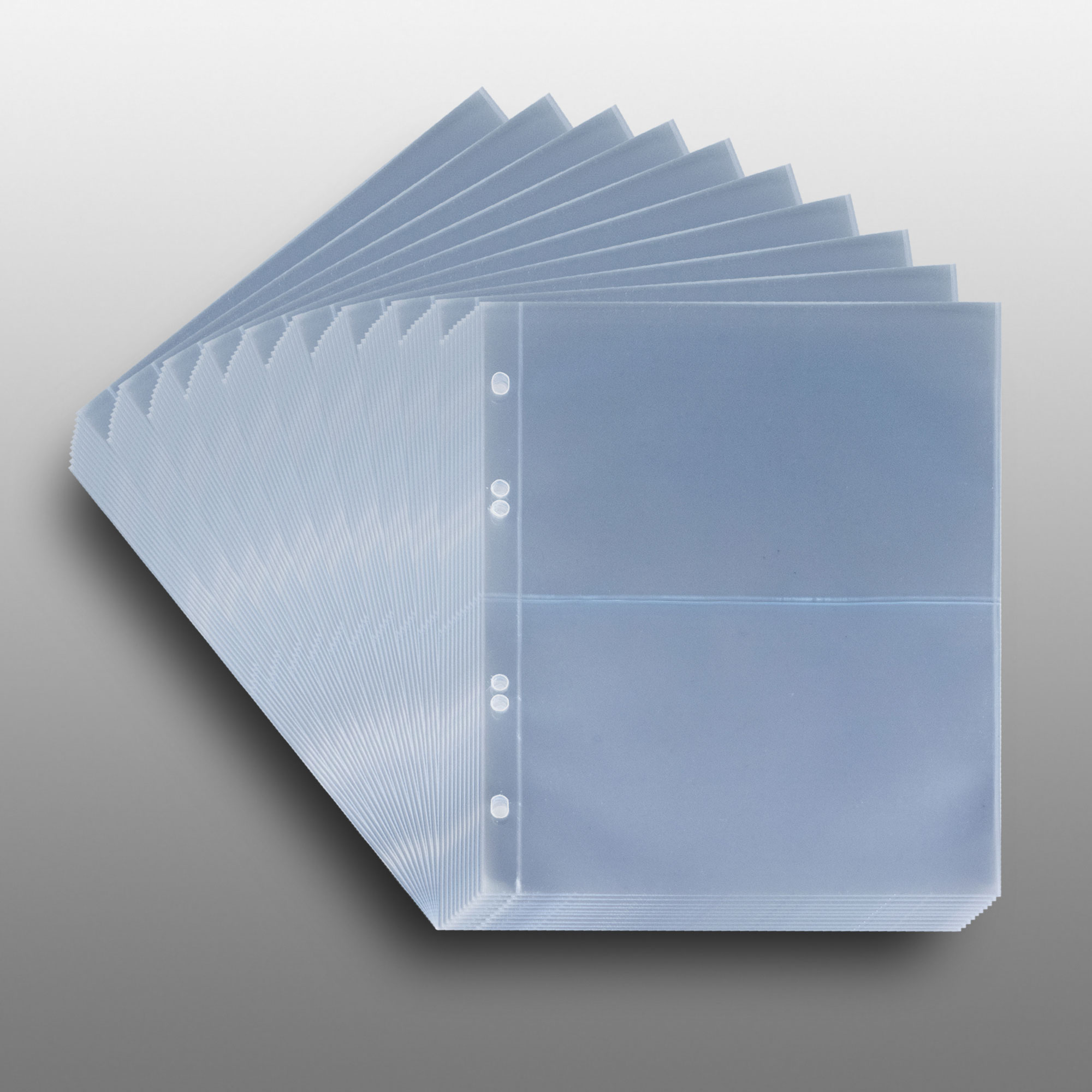 Prophila Collection 100 Belege-Hllen fr je 2 Normale Briefe (DIN C6) bis 180 x 115 mm