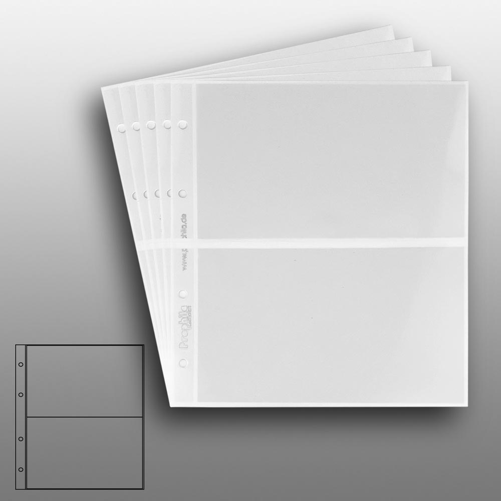 Prophila Collection 10 kleine Geldschein-Hllen fr je 2 Banknoten