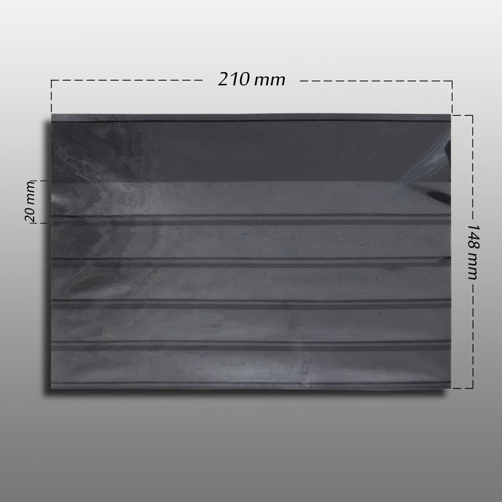 Prophila Collection 100 A5-Einsteckkarten Steckkarten mit Schutzfolie NEU