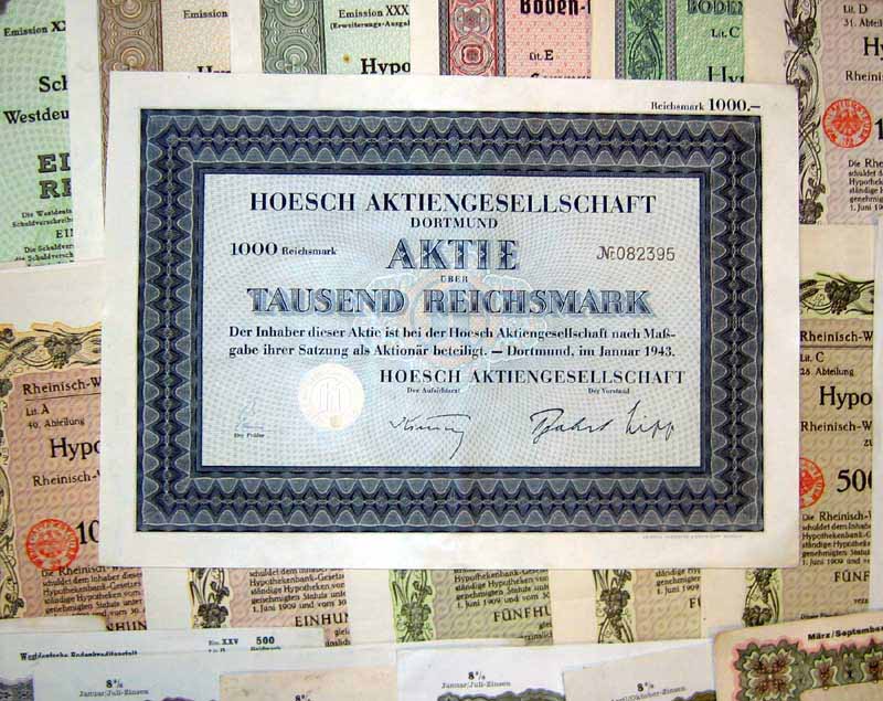 149 versch. HWPs aus Nordrhein-Westphalen 1926-43 deko