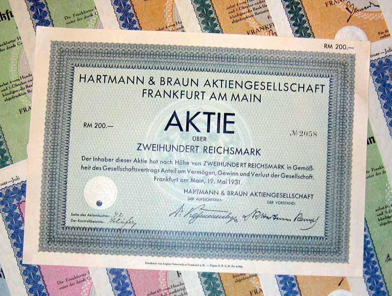 58 verschiedene HWPs aus Frankfurt am Main 1931-1942