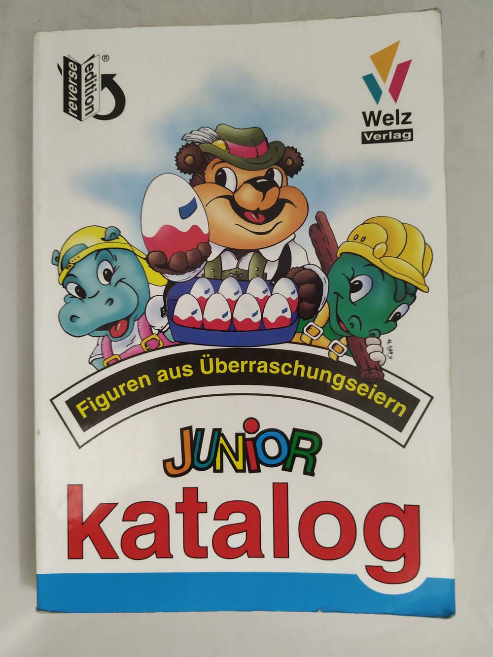 Welz Junior Katalog Figuren aus berraschungseiern (1998, gut erhalten)