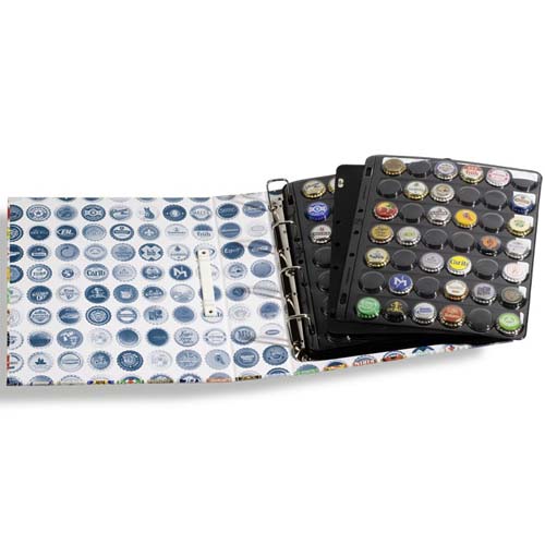 Kronkorken-Album GRANDE, mit 5 Hllen COMPART