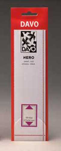 DAVO 21135 Nero Streifen N135 (215 x 139) 10-tlg.