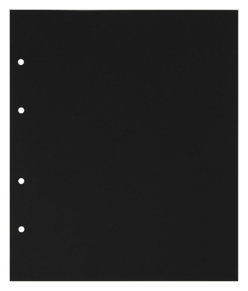 KOBRA 100x Zwischenbltter aus dnnerem schwarzem Karton