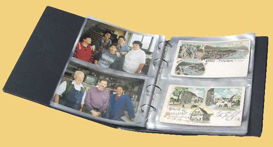 KOBRA - Postkartenalbum Nr. PK3 rot