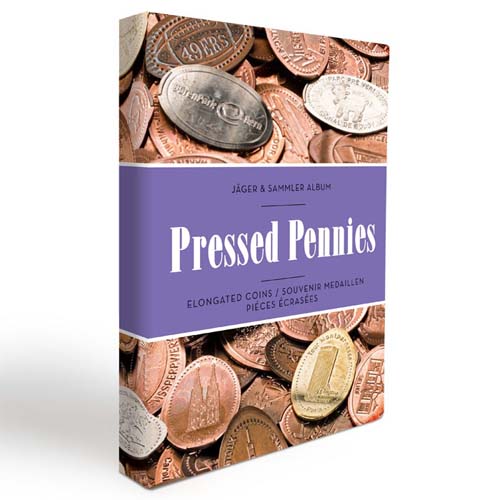 Album fr Pressed Pennies mit 8 Hllen fr je 6 Mnzen, B-Design