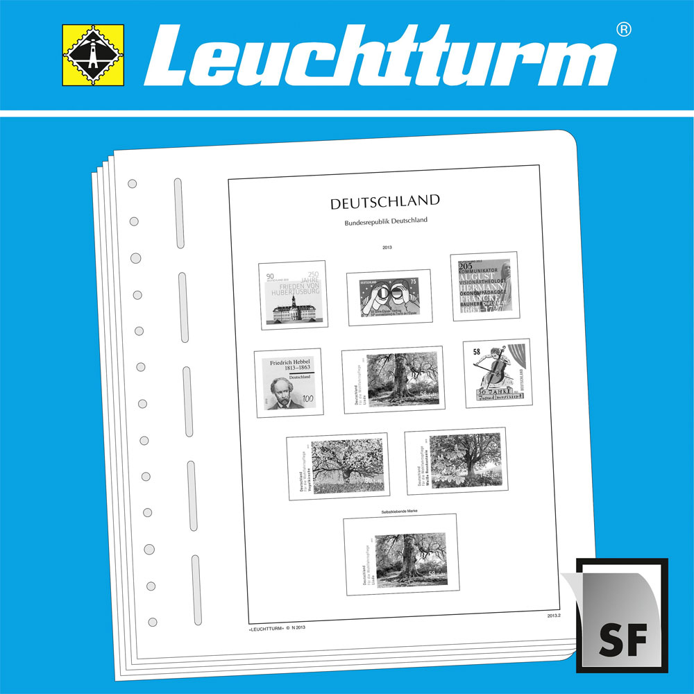 LEUCHTTURM SF-Nachtrag Bundesrepublik Deutschland 2018