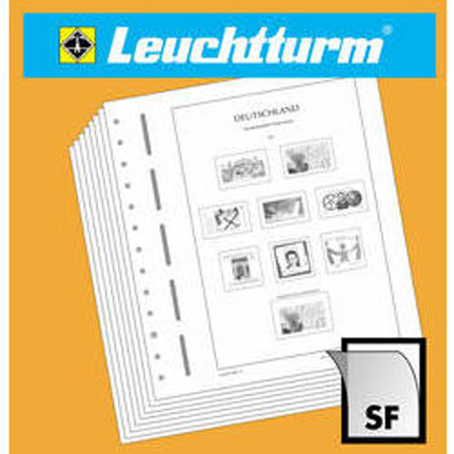 LEUCHTTURM SF-Vordruckalbum Grobritannien 2020-2024, inkl. Schutzkassette, grn