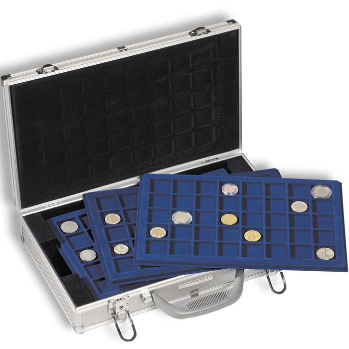 Mnzkoffer CARGO L 6 fr 198 Mnzen, inkl. 6 Mnztableaus