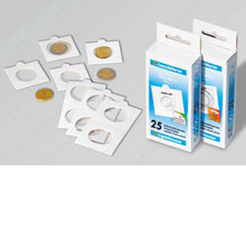 Mnzrhmchen MATRIX, wei, 35mm, selbstklebend, 100er-Pack