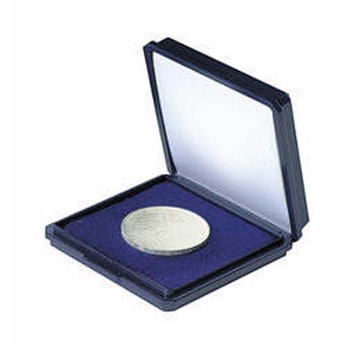 Mnzetui blau, fr 1 Mnze bis 45 mm 