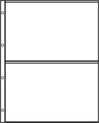 Lindner HB-S-2 HARTBERGER  SYSTEM-Seite mit 2 Streifen (226 x 147 mm)