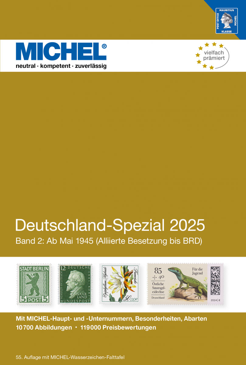 Michel Deutschland Spezial Katalog 2025 Band 2