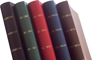 PRINZ 2035 Classic Einsteckbuch 64 schwarze Seiten, schwarz