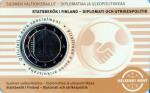 Finlandia 2025 Stgl./unzirkuliert Coincard marrone Reprint: Brillant fior di conio (FDC)