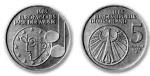 FRG (Federal Republic of Germany) Jgernr: 437 1985 F Stgl./unzirkuliert Copper-Nickel 1985 5 DM Year the Music